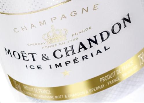 Moët & Chandon Ice Impérial 750 ml in Giftbox mit zwei Gläsern 