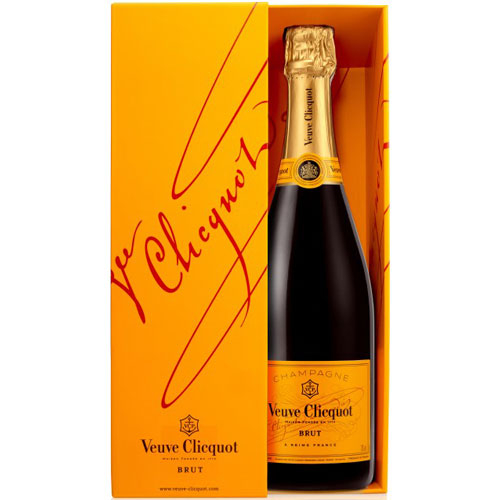 Veuve Clicquot Brut in Geschenkverpackung 750 ml