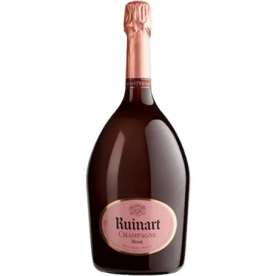 Ruinart Rosé Magnum 1,5 in Second Skin Hülle