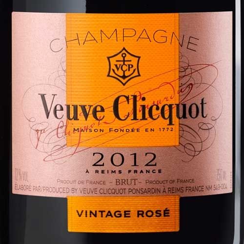 Veuve Clicquot Rosé 2012 Vintage 750 ml