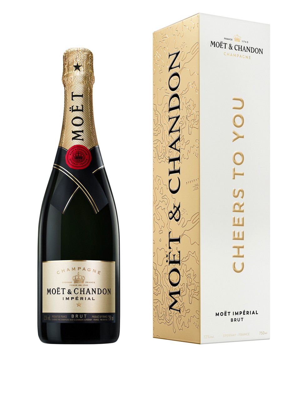 Moët & Chandon Brut Impérial Limited Edition "Cheers to you" 750 ml