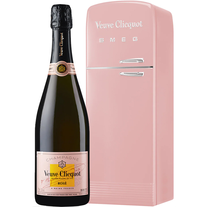 Veuve Clicquot ICONS Fridge X SMEG Rosé Limited Edition 750ml