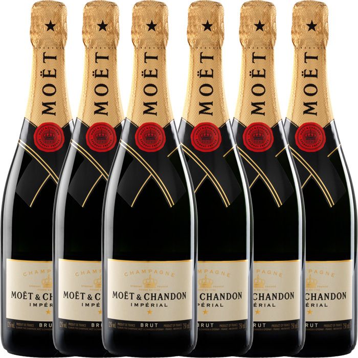 Moët & Chandon Brut Impérial 6 Flaschen Vorteilspaket 4,5 l