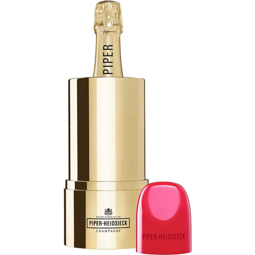 Piper-Heidsieck Brut Champagner im Lipstick Eiskühler 750 ml