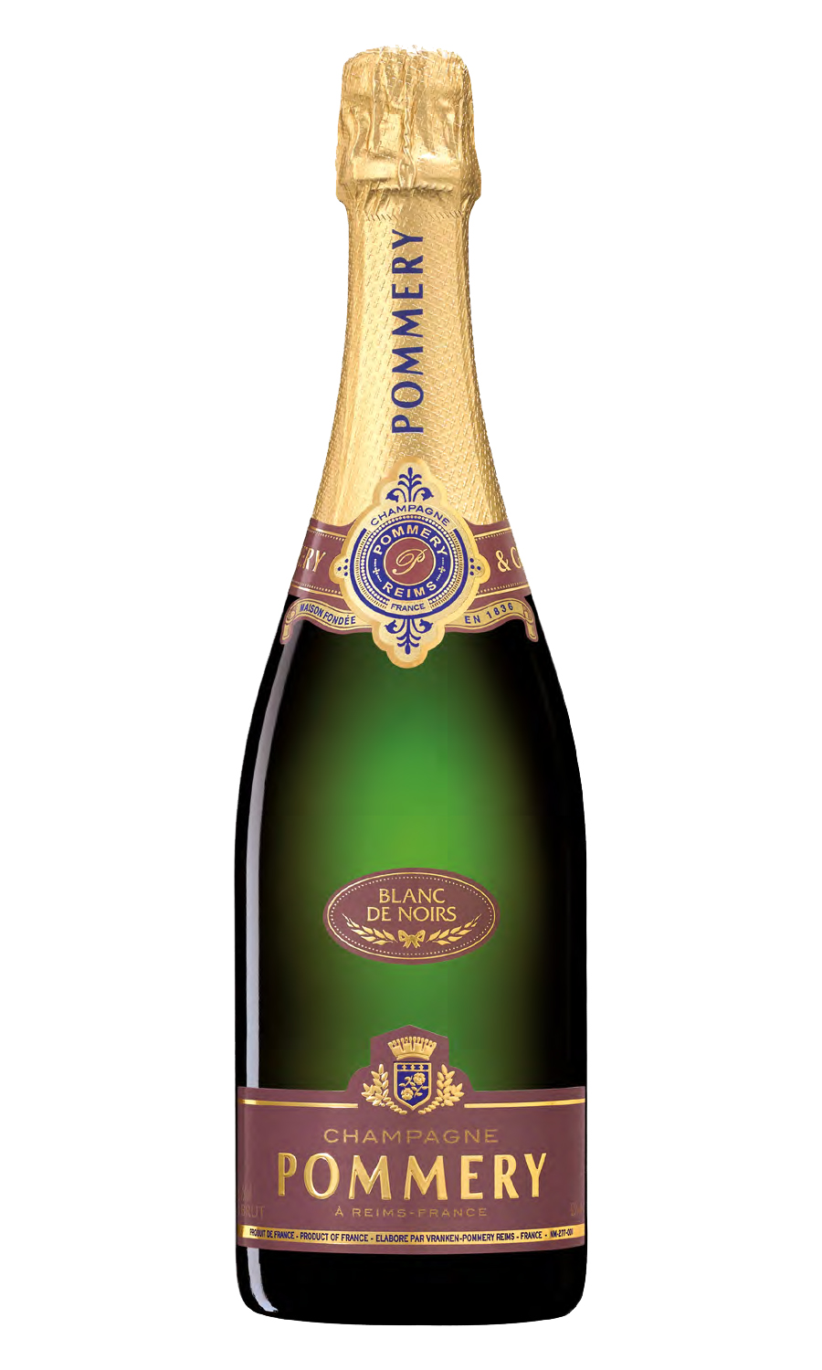 Pommery Blanc de Noirs Apanage 750 ml in Geschenkverpackung