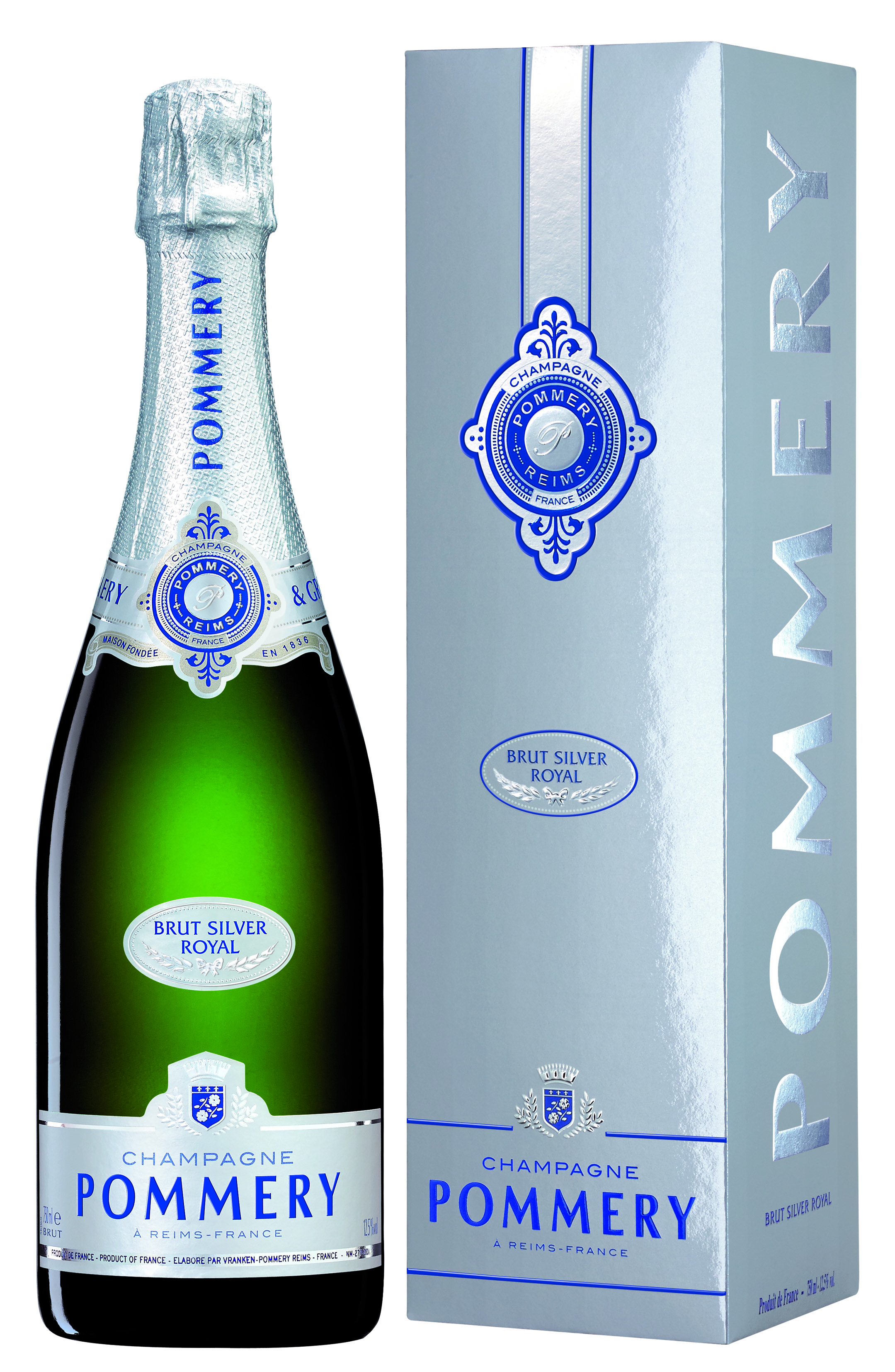 Pommery Brut Silver in Geschenkverpackung 750 ml