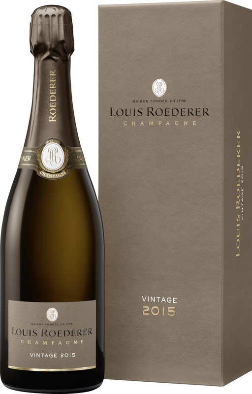 Louis Roederer Brut Vintage 2015 in Deluxe-Geschenkverpackung 750 ml