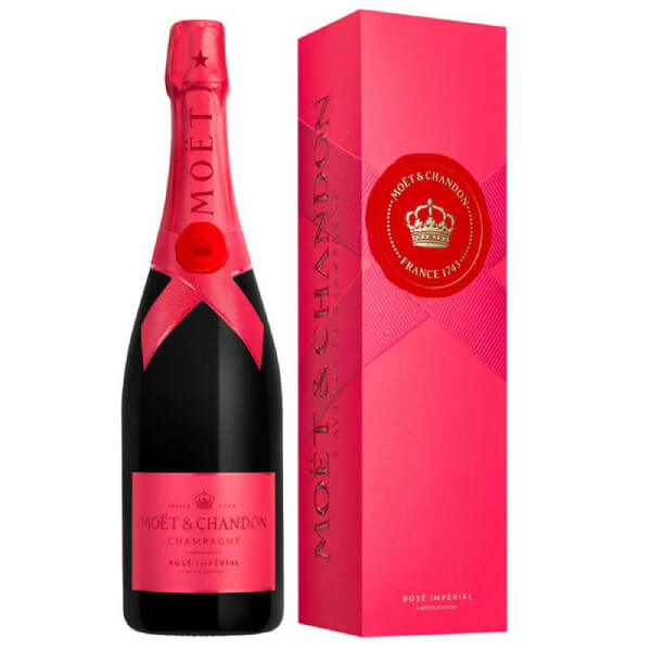 Moët & Chandon Rosé Imperial 2025 Limited Edition Pink in Geschenkverpackung 750 ml
