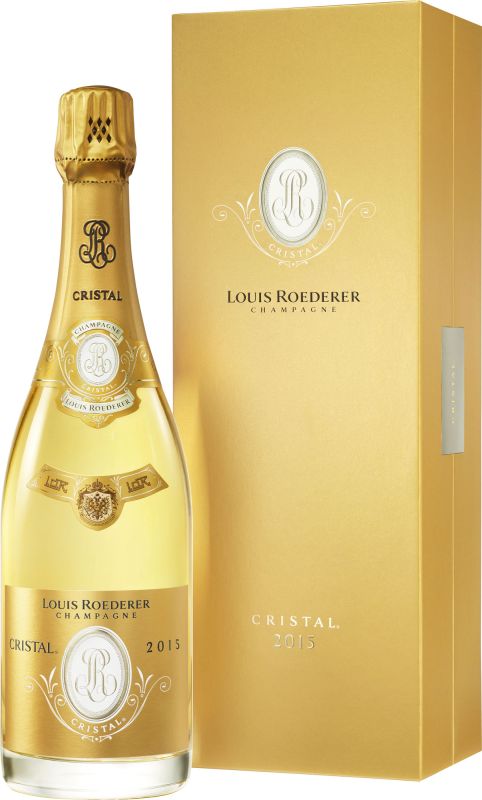 Louis Roederer Cristal Brut 2015 in Premium-Geschenkverpackung 750 ml