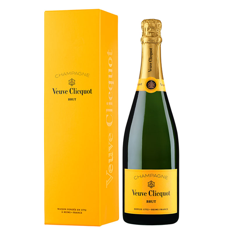 Veuve Clicquot Brut in Geschenkverpackung 750 ml