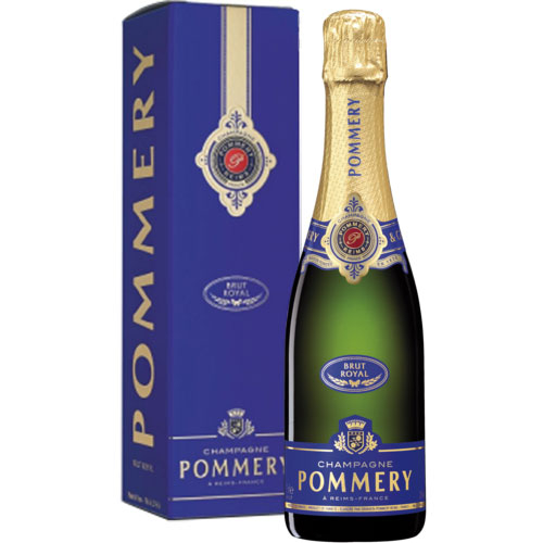 Pommery Brut Royal Demi Bouteille 375 ml in Geschenkverpackung