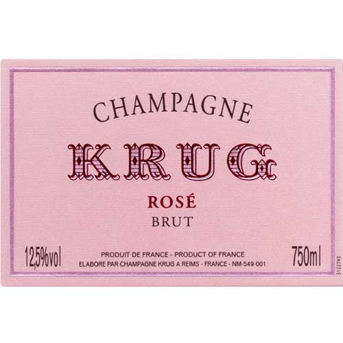 Krug Rosé 375 ml in Geschenkverpackung