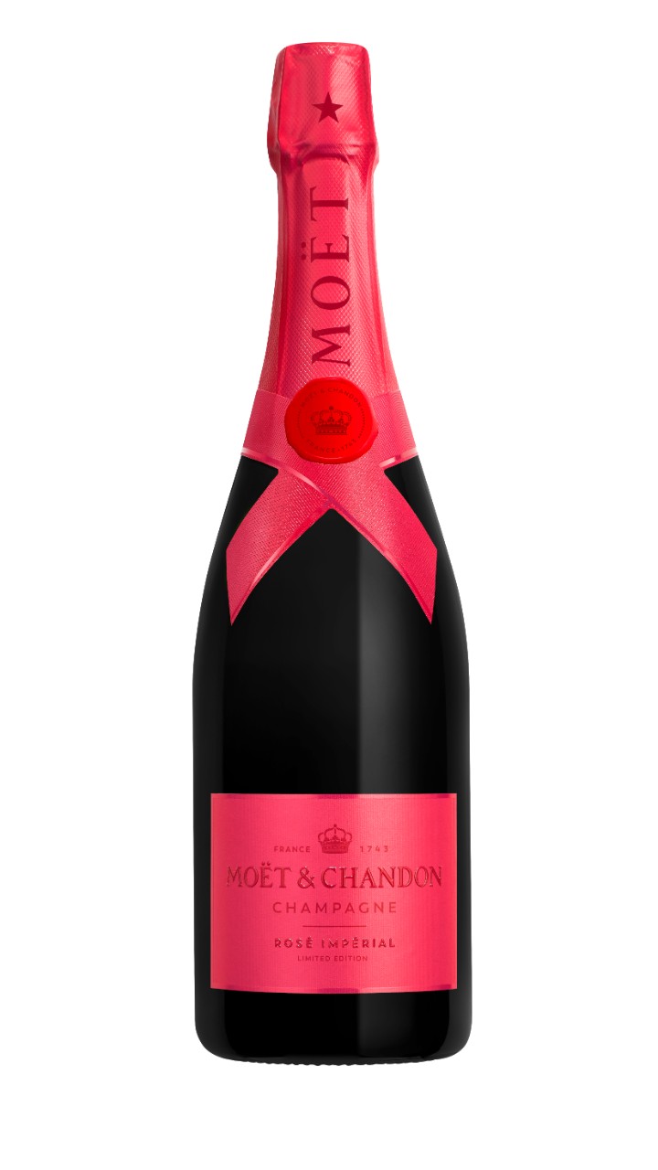 Moët & Chandon Rosé Imperial 2025 Limited Edition Pink in Geschenkverpackung 750 ml