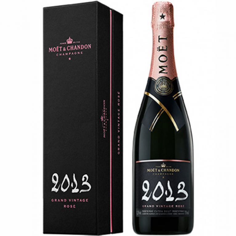 Moët & Chandon Grand Vintage Rosé 2013 in Geschenkverpackung 750 ml