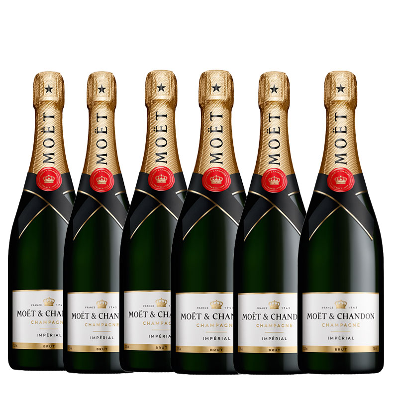 Pakket Moët & Chandon Brut Impérial 6 flessen
