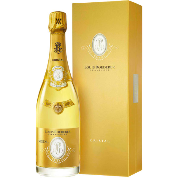 Louis Roederer Cristal Brut 2016 in Premium-Geschenkverpackung 750 ml