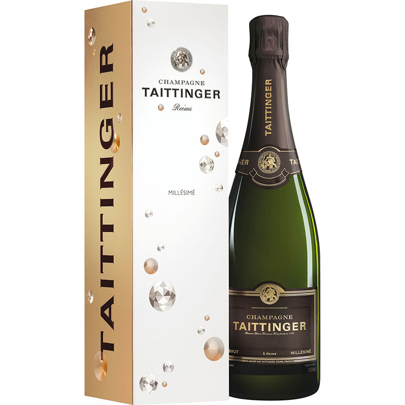 Taittinger Brut Millésimé 2015 Vintage 750 ml in Geschenkverpackung