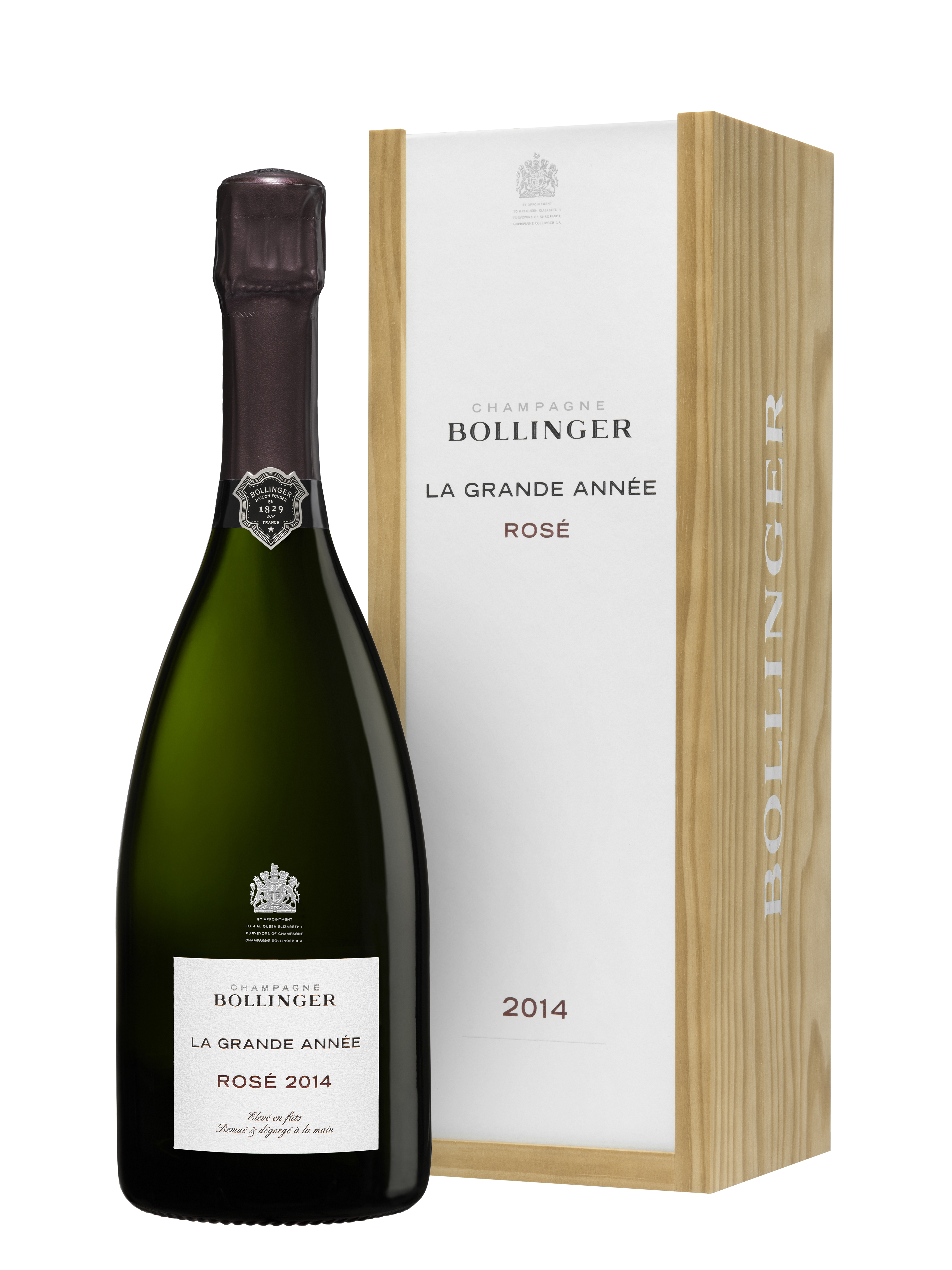 Bollinger La Grande Année  Rosé 2014 in Holzkiste 750 ml