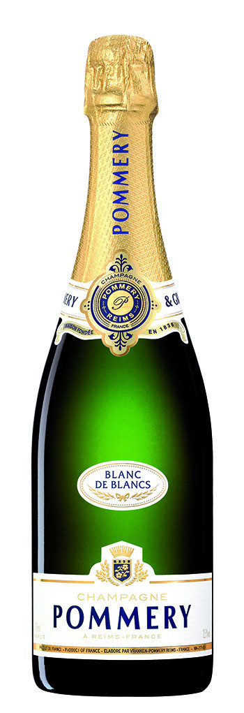 Pommery Blanc de Blancs Apanage 750 ml in Kashmir Geschenkverpackung