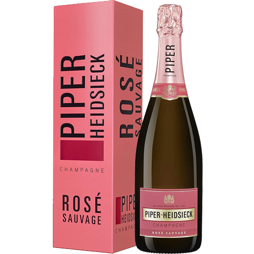 Piper-Heidsieck Rosé Sauvage 750 ml in Geschenkpackung