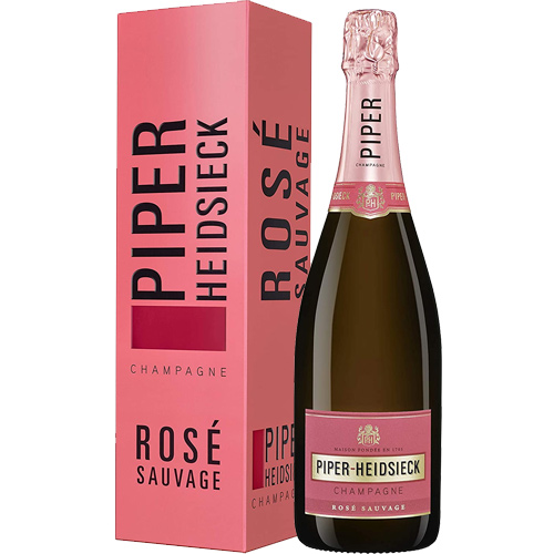 Piper-Heidsieck Rosé Sauvage 750 ml in Geschenkverpackung