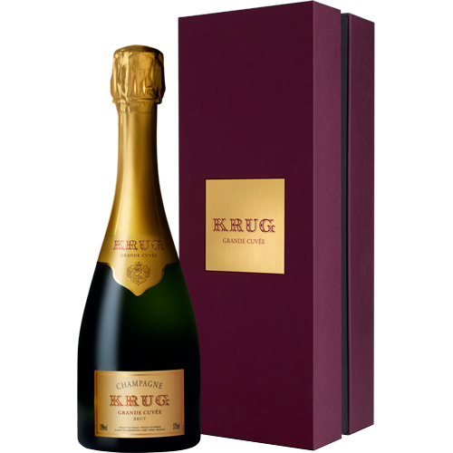 Krug Champagner Grande Cuvée 375 ml in Geschenkverpackung