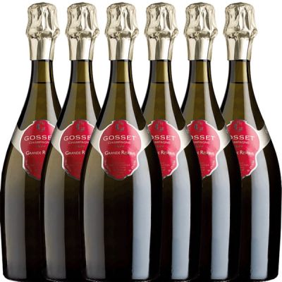 Gosset Grande Réserve Brut 6 Flaschen Vorteilspaket 4,5l