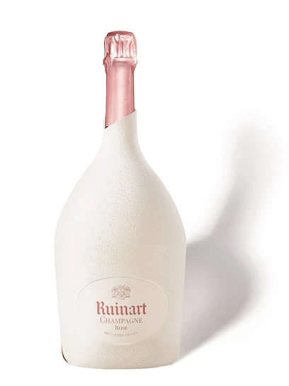 Ruinart Rosé Magnum 1,5 in Second Skin Hülle